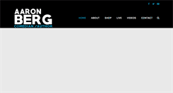 Desktop Screenshot of aaronberg.com